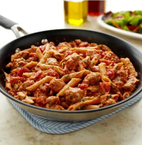 Skillet Ziti with Ground Pork
